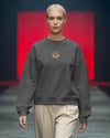 Kadın Rahat Kesim %100 Pamuk Sweatshirt, Dtf Baskılı Bisiklet Yaka