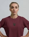 Kadın Siyah Kedi Baskılı Oversize Tişört – Minimal Black Cat Tasarım