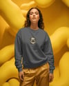 Kangal Baskılı Kadın Sweatshirt – Minimal Anadolu Çoban Köpeği Tasarımlı Regular Fit