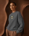 Kangal Baskılı Kadın Sweatshirt – Minimal Anadolu Çoban Köpeği Tasarımlı Regular Fit