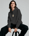 Kangal Köpek Baskılı Unisex Oversize Hoodie – Güçlü Minimal Tasarım