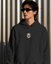 Kangal Köpek Baskılı Unisex Oversize Hoodie – Güçlü Minimal Tasarım