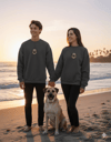 Kangal Köpek Desenli Sevgili Sweatshirt – Unisex Çift Kombini