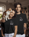 Kedi Annesi & Kedi Babası Çift Tişört Kombini – Hayvansever Sevgililer Günü Özel