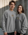 Maine Coon Kedi Desenli Çift Sweatshirt – Unisex Sevgili Kombini