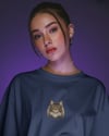 Maine Coon Zarafeti – Kadın Oversize Tişört