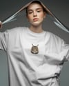 Maine Coon Zarafeti – Kadın Oversize Tişört