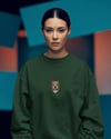 Pitbull Baskılı Kadın Sweatshirt – Minimal Güçlü Duruş Tasarımı Regular Fit