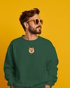 Pomeranian Köpek Figürlü Minimal Unisex Sweatshirt – Baskılı