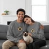 Ragdoll Kedi Desenli Sevgili Sweatshirt – Unisex Çift Kombini
