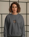 Rottweiler Baskılı Kadın Sweatshirt – Minimal Güçlü Tasarım Regular Fit