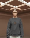 Rottweiler Baskılı Kadın Sweatshirt – Minimal Güçlü Tasarım Regular Fit