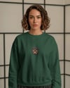 Rottweiler Baskılı Kadın Sweatshirt – Minimal Güçlü Tasarım Regular Fit