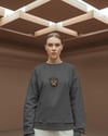 Rottweiler Baskılı Kadın Sweatshirt – Minimal Güçlü Tasarım Regular Fit