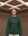 Rottweiler Baskılı Kadın Sweatshirt – Minimal Güçlü Tasarım Regular Fit