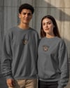 Rottweiler Köpek Desenli Sevgili Sweatshirt – Unisex Çift Kombini