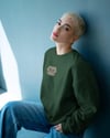 Scottish Fold Kedi Baskılı Kadın Sweatshirt – Minimal Tasarım | Muhtar Store