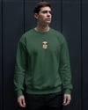 Shih Tzu Köpek Baskılı Antrasit Sweatshirt – Unisex