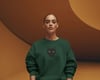 Siyah Kedi (Bombay) Baskılı Kadın Unisex Sweatshirt – Minimal Tasarım | Muhtar Store