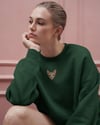 Sphynx Kedi Baskılı Kadın Sweatshirt – Minimal Tüysüz Kedi Tasarımı | Muhtar Store