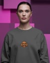 Toy Poodle Baskılı Kadın Sweatshirt – Minimal Sevimli Tasarım Regular Fit