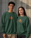 Toy Poodle Köpek Desenli Sevgili Sweatshirt – Unisex Çift Kombini
