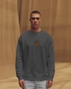 Yorkshire Terrier Desenli Unisex Sweatshirt – Minimal Köpek Baskılı Regular Fit Sweat
