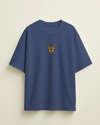 Yorkshire Terrier Köpek Baskılı Unisex Oversize Tişört – Minimal Premium Tasarım