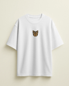 Yorkshire Terrier Köpek Baskılı Unisex Oversize Tişört – Minimal Premium Tasarım