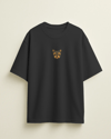 Yorkshire Terrier Köpek Baskılı Unisex Oversize Tişört – Minimal Premium Tasarım