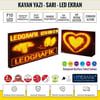 48X128 P10 Kayan Yazı Tek Yön