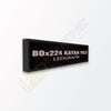 80X224 P10 Kayan Yazı Tek Yön