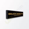 80X224 P10 Kayan Yazı Tek Yön