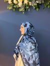 FRANSIZ İPEĞİ 'BERZA' LACİVERT