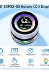 CrowPanel 1.28 İnç HMI Rotary ESP32 Yuvarlak Ekran