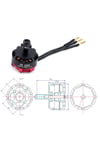 RS2205 2300KV Fırçasız Motor CW - FPV Yarış Uyumlu