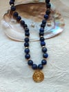 Lapis Lazuli Döngü Kolye