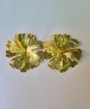 GOLD ÇİÇEK KÜPE 