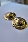 GOLD DİSK KÜPE 