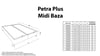 Petra Plus Midi Baza - Antrasit