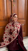 Arve Şal - BordoArve Şalrosen design