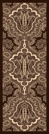 Etnik Desen KahveDesenli Şalrosen design