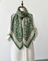Royal Desen YeşilDesenli Şalrosen design