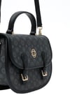 Aker Siyah Monogram Askılı Çapraz Çanta 