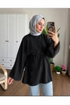 Balon Kol Astarlı Tunik 
