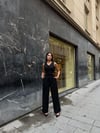 Crop Yelek Pantolon Takım