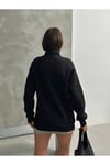 Kadın Fermuar Detaylı Sweat