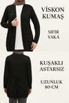 Kadın Kuşaklı Tesettür Hırka