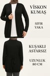 Kadın Kuşaklı Tesettür Hırka