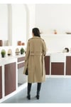 Kadın Premium Düğmeli Trençkot